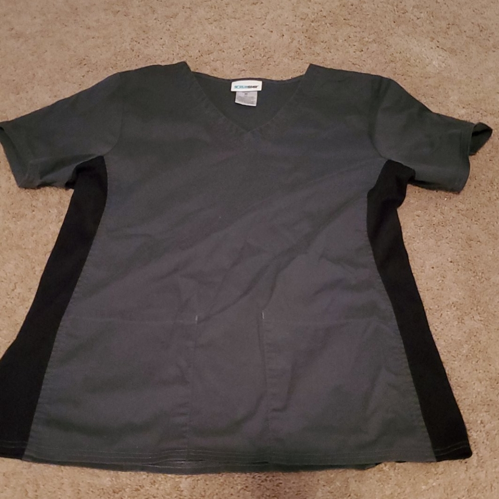 Womens M scrubstar scrub top